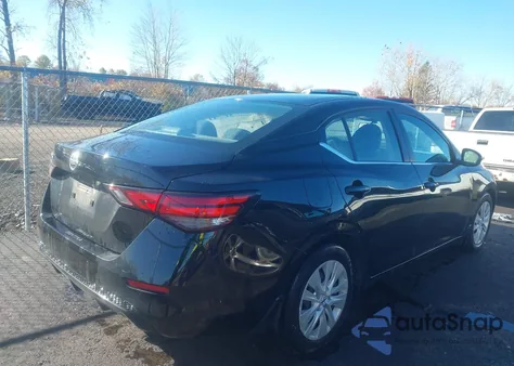 2022 Nissan Sentra S Xtronic Cvt z USA, uszkodzony, nr VIN 3N1AB8BV0NY281724